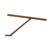 Glynn-Johnson 904H-10B Size 4 Heavy Duty Hold Open Surface Overhead Door Holder - Oil Rubbed Bronze
