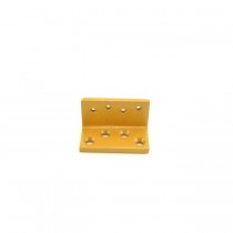Glynn-Johnson AJK-4504 Angle Jamb Bracket for 450 Series - Satin Brass