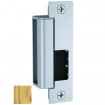 HES 1500612DLMS 12 / 24 Volt DC Electric Strike Body with Dual Lock and Strike Monitors - Satin Bronze