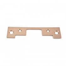 HES 501A612 501A Round Corner Faceplate for 5000 Strike - Satin Bronze