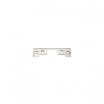 HES 501A629 501A Round Corner Faceplate for 5000 Strike - Bright Stainless Steel