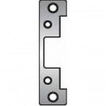 HES 501A630 501A Round Corner Faceplate for 5000 Strike - Satin Stainless Steel