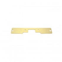 HES 502606 502 Faceplate for 5000 Strike - Satin Brass