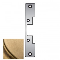 HES 503606 503 Faceplate for 5000 Strike - Satin Brass
