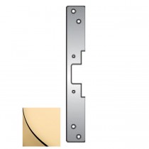 HES 504605 504 Faceplate for 5000 Strike - Bright Brass