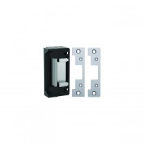 HES 5200C630LBSM Electric Strike with 501 and 501A Faceplate and Latchbolt Strike Monitor - Satin Stainless Steel