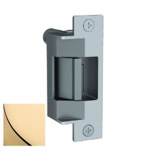 HES 73275F12D605 75 12VDC Fail Safe Electric Strike - Bright Brass