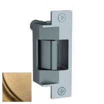 HES 73275F24D606LBMLCM 75 24VDC Fail Safe Electric Strike with LBMLCM Latchbolt Monitor - Satin Brass