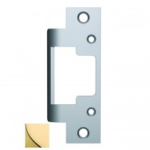 HES 801605 Faceplate for 8000 Strike - Bright Brass