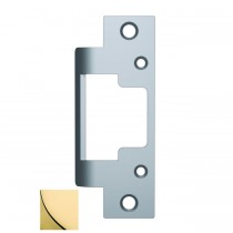 HES 801A605 Faceplate for 8000 Strike - Bright Brass