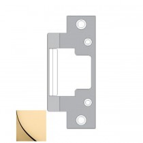 HES 801E605 Faceplate for 8000 Strike - Bright Brass