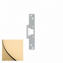 HES 805605 Faceplate for 8000 Strike - Bright Brass