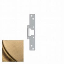 HES 805606 Faceplate for 8000 Strike - Satin Brass