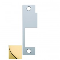 HES 852M605 Faceplate for 8500 Yale, Accurate, Falcon, Simplex - Bright Brass