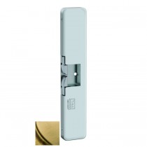 HES 9400606LBSM Electric Strike Body with Latchbolt Strike Monitor - Satin Brass