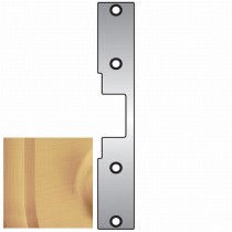 HES J2612 J2 Faceplate for 1006 Strike - Satin Bronze