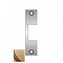 HES J606 J Faceplate for 1006 Strike - Satin Brass