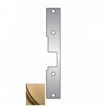 HES K2606 K2 Faceplate for 1006 Strike - Satin Brass