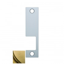 HES K606 K Faceplate for 1006 Strike - Satin Brass