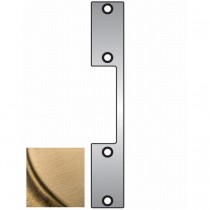 HES N2606 N2 Faceplate for 1006 Strike - Satin Brass