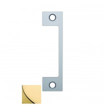 HES N605 N Faceplate for 1006 Strike - Bright Brass
