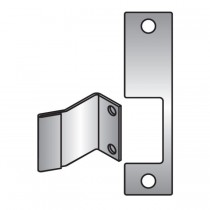 HES R629 R Faceplate for 1006 Strike - Bright Stainless Steel