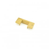 HES V35606C 5 Faceplate for V3 Strike - Satin Brass