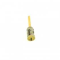 Kwikset 83373001 Gold Smartkey Double Cylinder Without Housing SmartKey