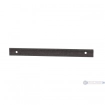 Leatherneck 0115-2712SP 10ft 142 Flat Track with 7 Spacers and Spliced Holes - Clear Coated