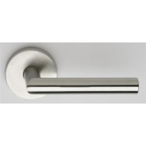Omnia 12 PR Stainless Steel Privacy Lever