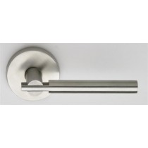 Omnia 25PA Stainless Steel Passage Lever