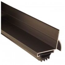 Pemko 210DV 36" Door Shoe with Vinyl Dark Bronze