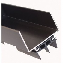 Pemko 2173DV 36" Door Shoe with Vinyl Dark Bronze Anodized Aluminum