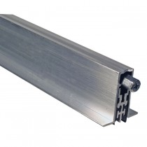 Pemko PDB411AE 54" Acoustic Automatic Door Bottom with EPDM with Mill Aluminum