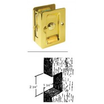 Deltana Heavy Duty Pocket Lock Privacy - SDLA325