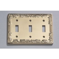 Gatco Triple Switch Plate - 615F