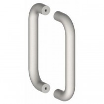 Hager 13E10 3/4" Round, 6" Length Wrought Door Push and Pull Set, # 002512 - Satin Bronze