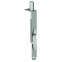 Hager 141415 Round Corner Flush Bolt, # 040830 - Satin Nickel