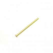 Hager 170044 Pin for 4" Residential Plain Bearing Hinge, # 038156 - Satin Brass