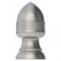 Hager 171643 4" Standard Duty Acorn Hinge Tip Kit - Bright Brass