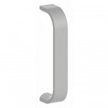 Hager 1E26 6" Center to Center Half Round Pull, #022786 - Bright Chrome