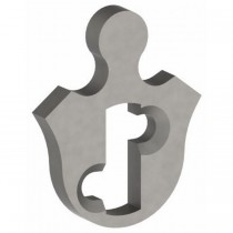 Hager 26397084 Cloverleaf Cam for Small Format Interchangeable Core