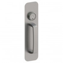 Hager 47PNUS3 Pull Plate Night Latch Outside Exit Device Trim # 109027 - Bright Brass