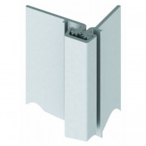 Hager 50020048DBA 48" Half Surface Roton Hinge with Sheet Metal Screws, # 067269 - Dark Bronze