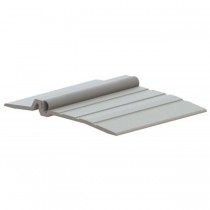 Hager 520SGLDW72 72" x 5" x 1/2" Pile Threshold Panic Gold Anodized - Aluminum