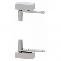 Hager 5514 Rack and Pinion Heavy Duty Pivot Set - Satin Brass