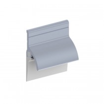 Hager 770SMIL48 48" Door Bottom Sweep with Rain Drip Mill Finish - Aluminum