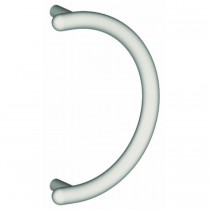 Hager 923B28BTB10 C Shaped Flanged Door Pull with Back to Back Mounting and 10" Center to Center # 087162 - Satin Bronze