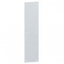Hager A30S616154 6" x 16" Square Corner Push Plate # 147465 - Satin Brass