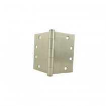 Hager WT1279412615 4-1/2" x 6" Wide Throw Square Corner Full Mortise Standard Weight Plain Bearing Hinge - Satin Nickel
